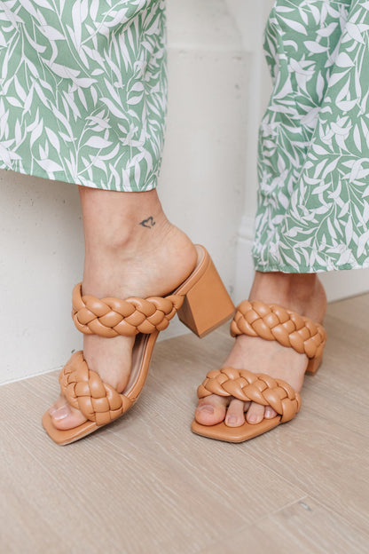 Maya Braided Heels in Tan - Simply Graced Mama