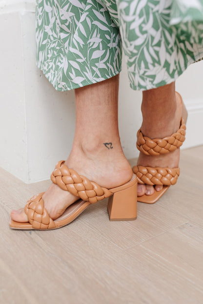 Maya Braided Heels in Tan - Simply Graced Mama