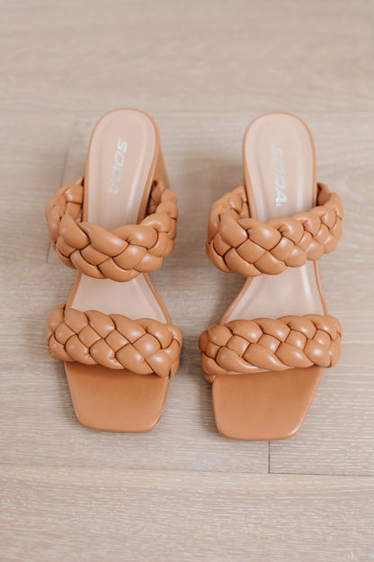 Maya Braided Heels in Tan - Simply Graced Mama