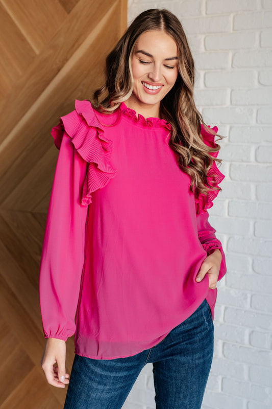 My Good Graces Ruffled Top - Simply Graced Mama