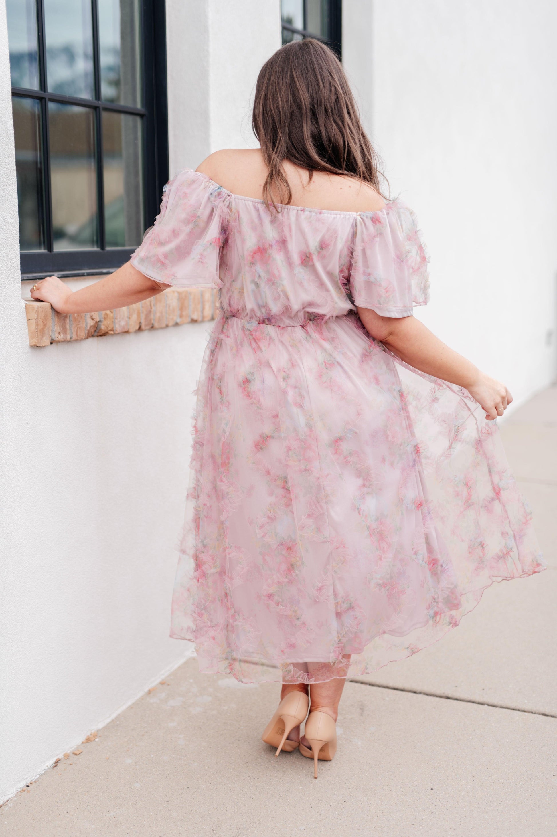 My Little Songbird Fluttersleeve Dress - Simply Graced Mama