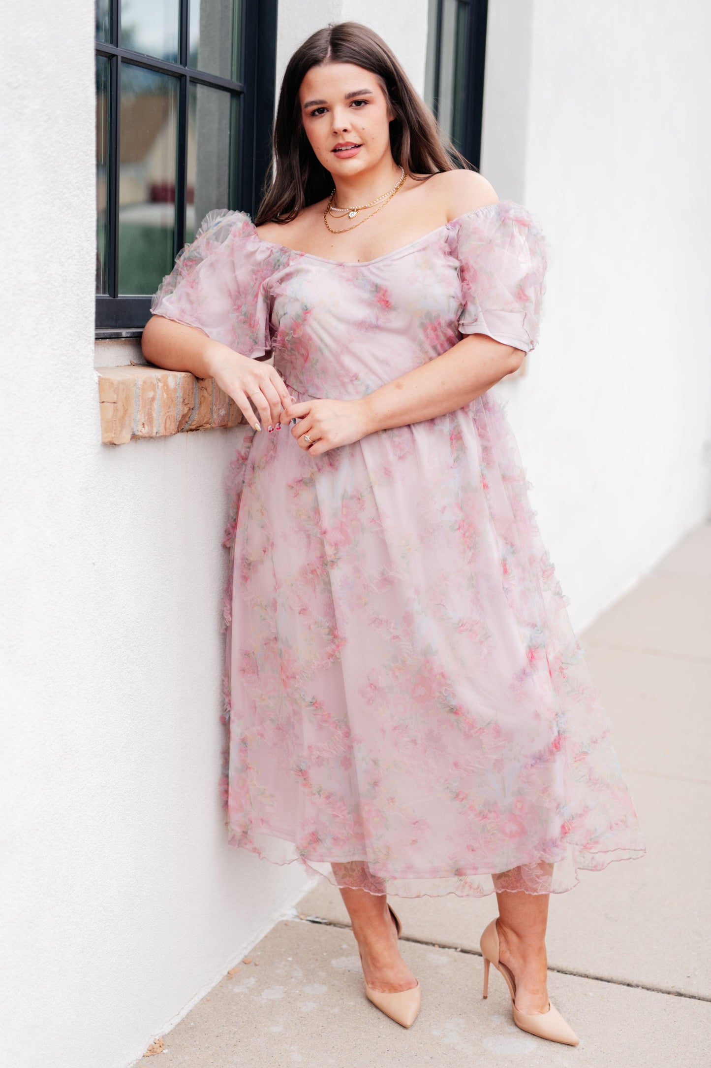 My Little Songbird Fluttersleeve Dress - Simply Graced Mama