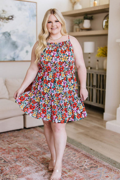 My Side of the Story Floral Dress - Simply Graced Mama