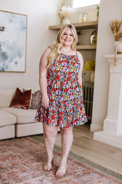 My Side of the Story Floral Dress - Simply Graced Mama