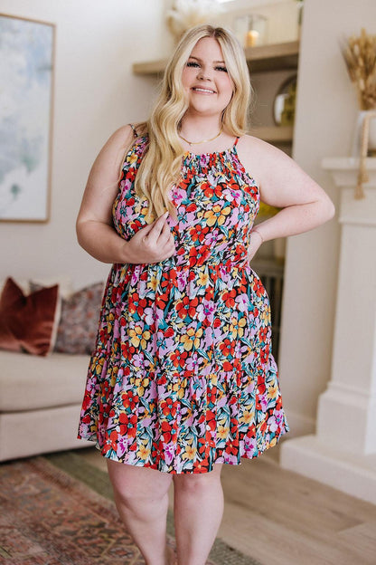 My Side of the Story Floral Dress - Simply Graced Mama