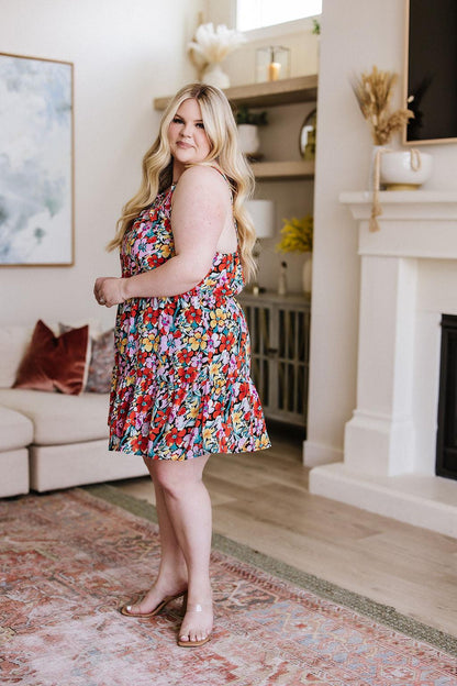 My Side of the Story Floral Dress - Simply Graced Mama