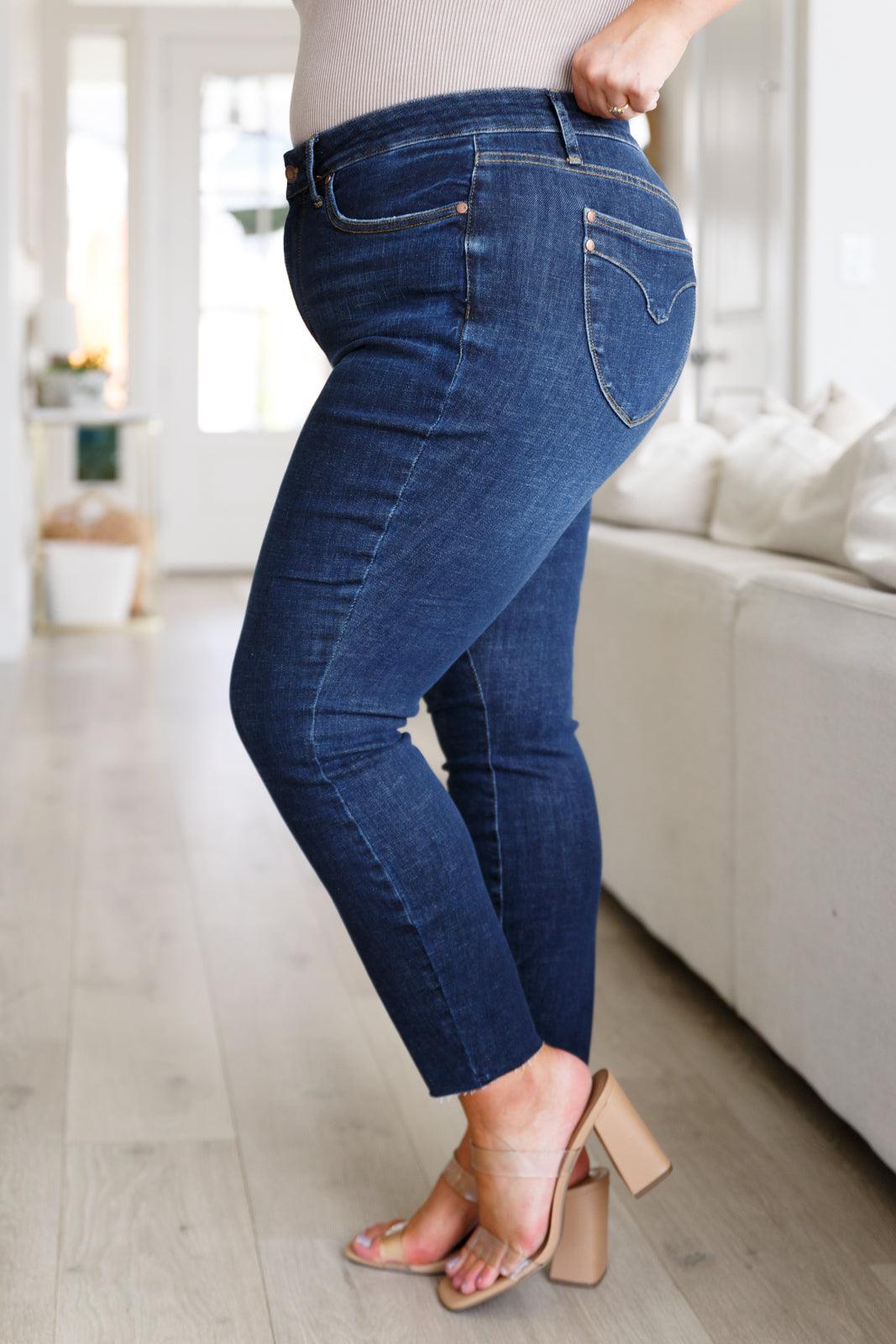 Nicole Tummy Control Skinny Jeans - Simply Graced Mama