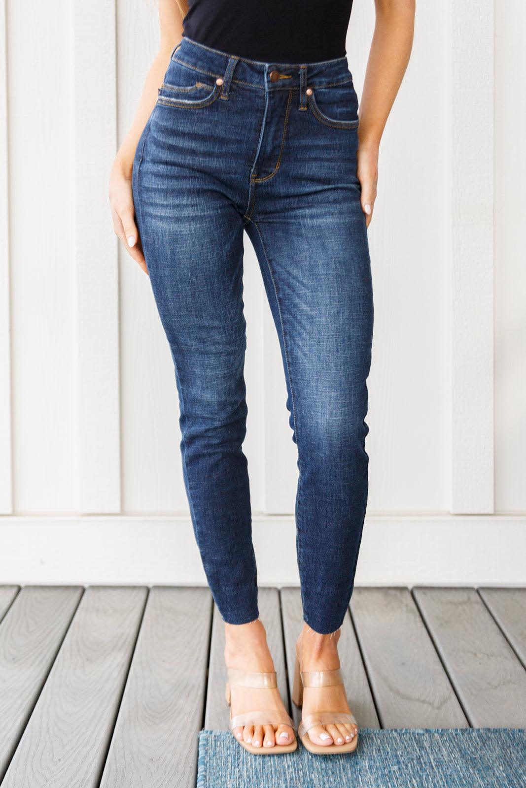 Nicole Tummy Control Skinny Jeans - Simply Graced Mama