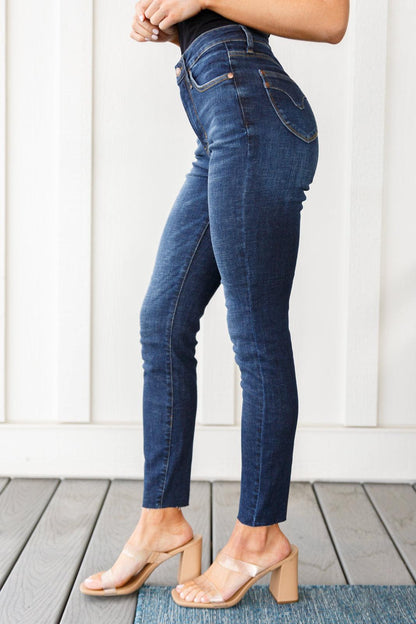 Nicole Tummy Control Skinny Jeans - Simply Graced Mama