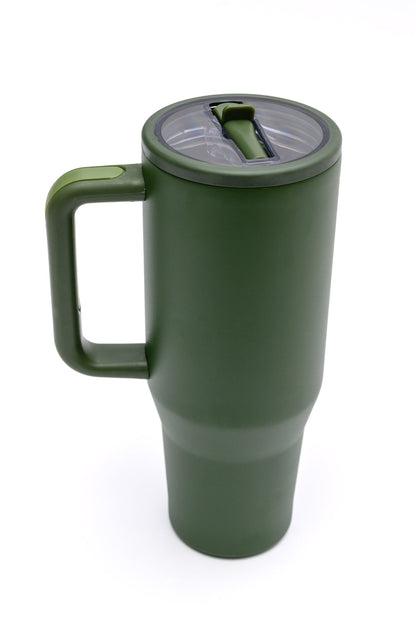 Forest Green 40oz Tumbler - Simply Graced Mama