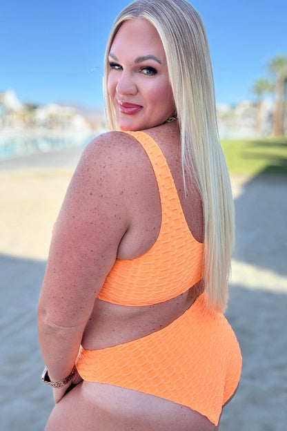 Oh So Orange Swim Bottoms - Simply Graced Mama