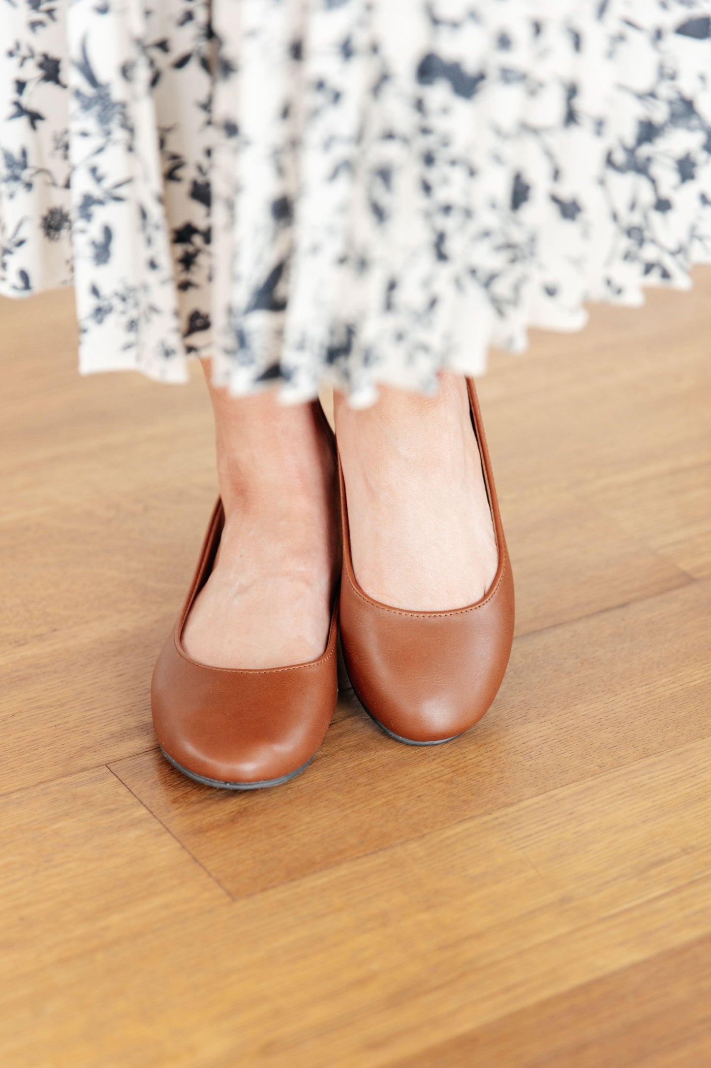 On Your Toes Ballet Flats in Camel - Simply Graced Mama