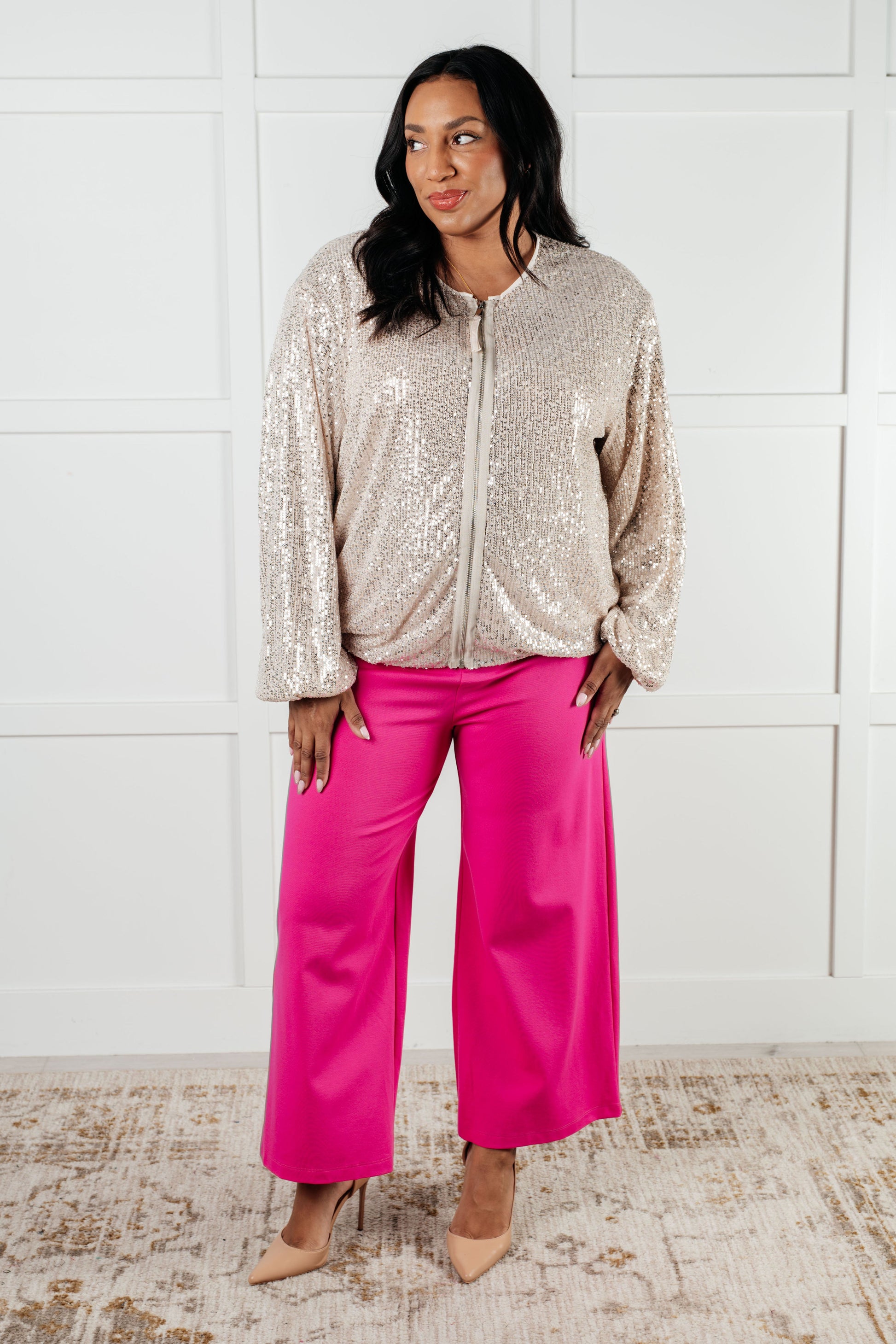 One in Twenty Sequin Jacket - Simply Graced Mama