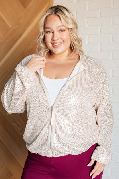 One in Twenty Sequin Jacket - Simply Graced Mama