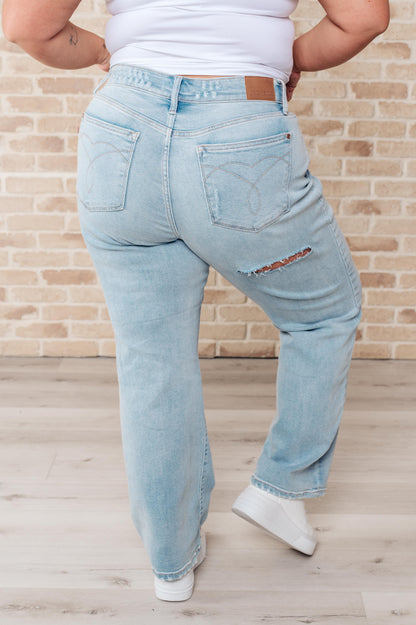 Parker High Rise 90's Straight Jeans - Simply Graced Mama