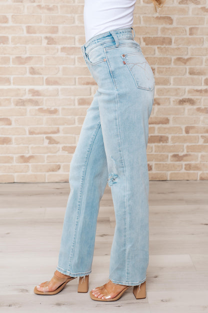 Parker High Rise 90's Straight Jeans - Simply Graced Mama