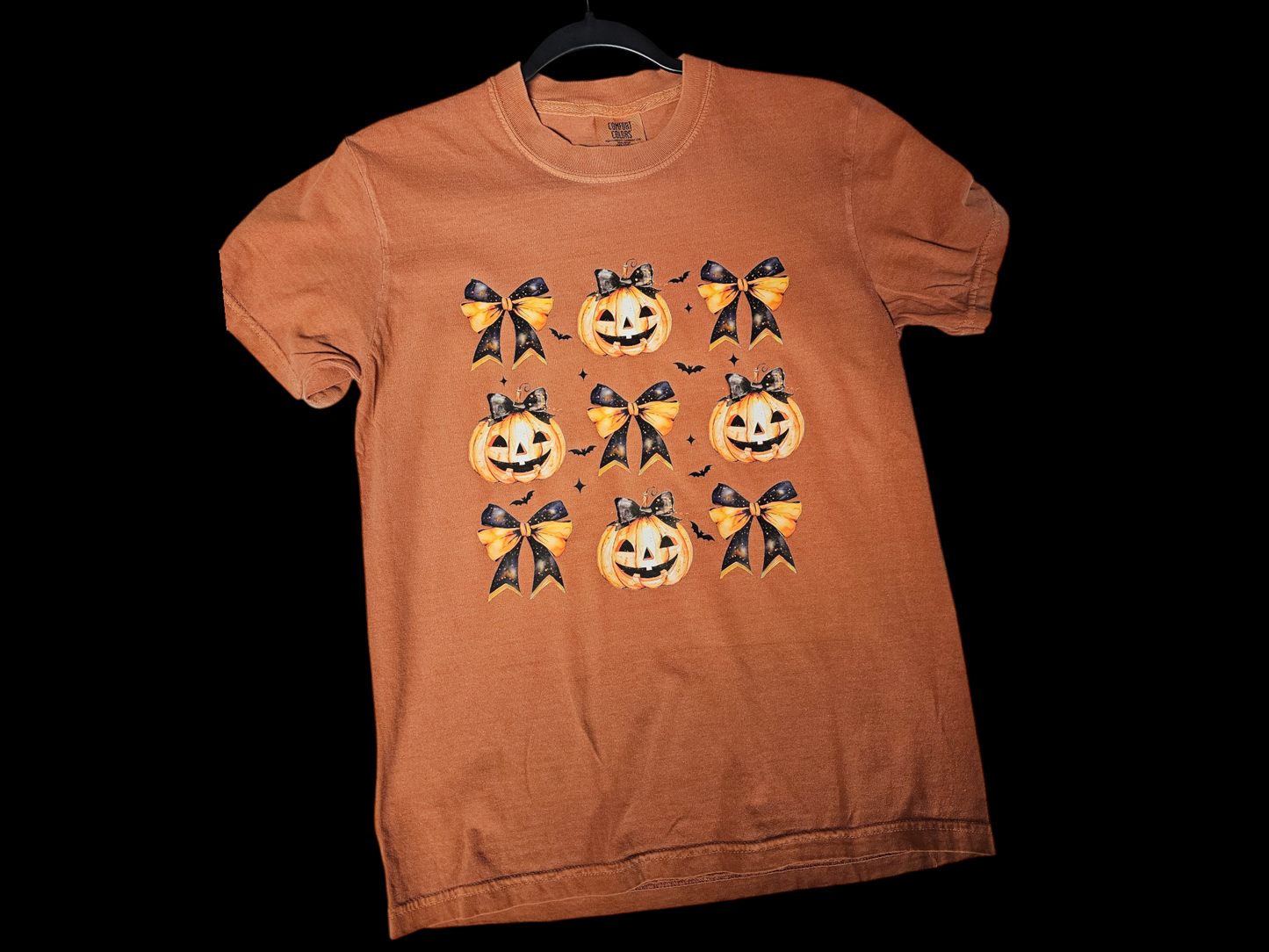 Fall Pumpkins & Bows T-shirt - Simply Graced Mama