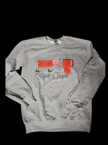 Sips & Trips Crewneck