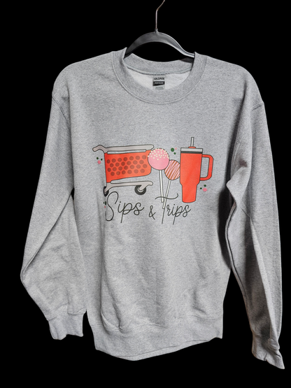 Sips & Trips Crewneck