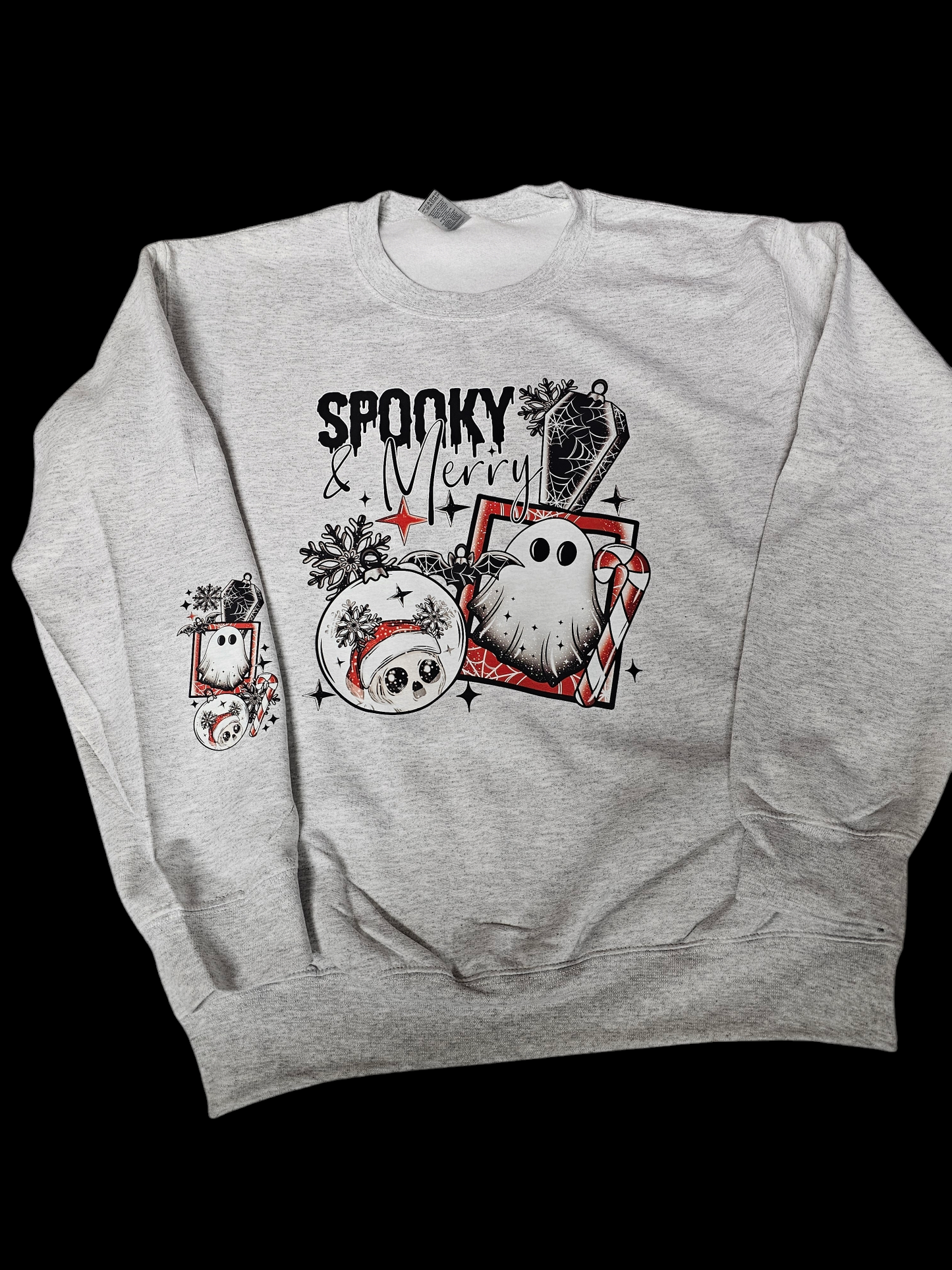 Spooky & Merry Christmas Crewneck - Simply Graced Mama