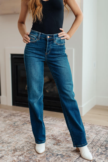 Pippa High Rise Button Fly Dad Jeans - Simply Graced Mama