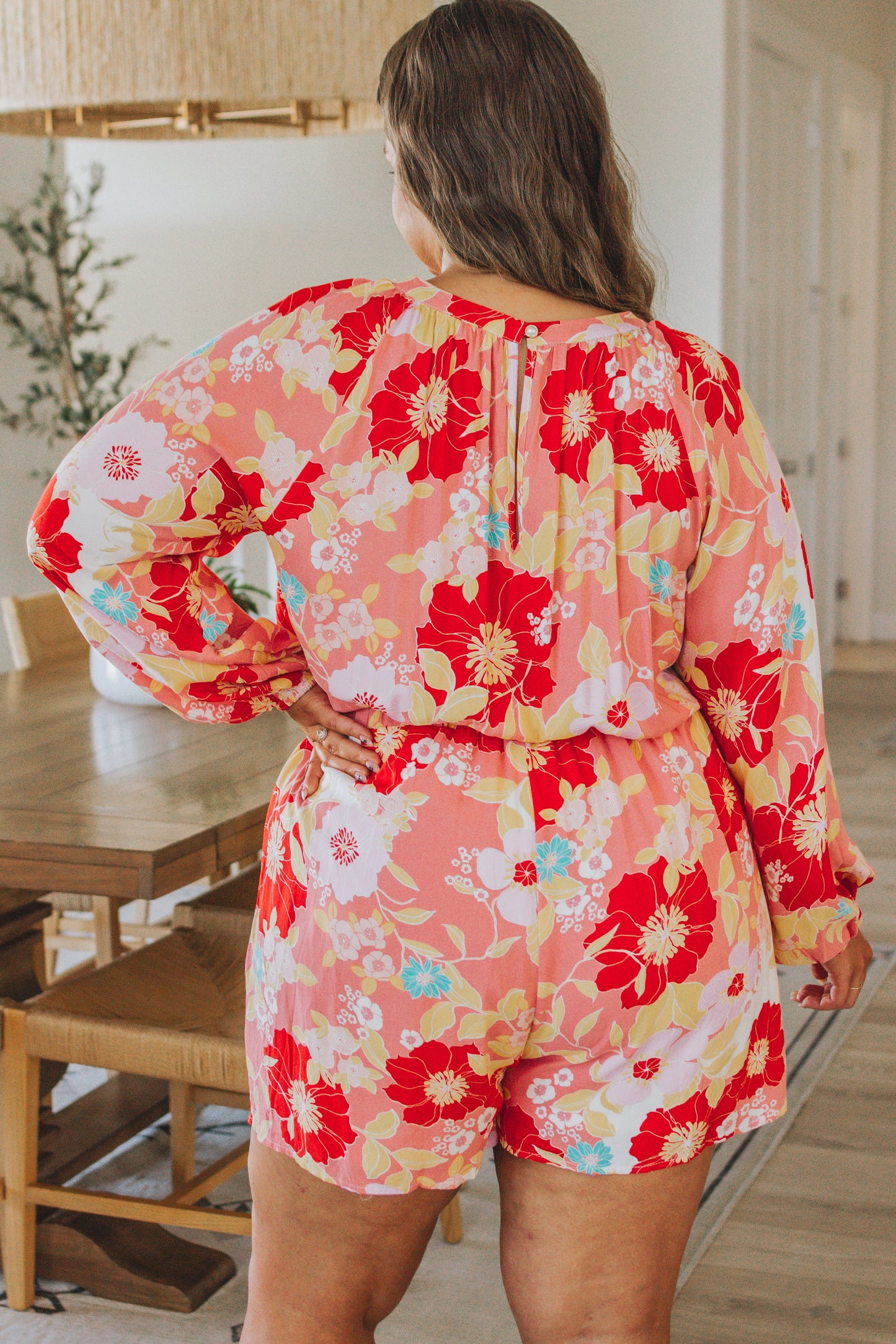 Rare Beauty Floral Romper - Simply Graced Mama