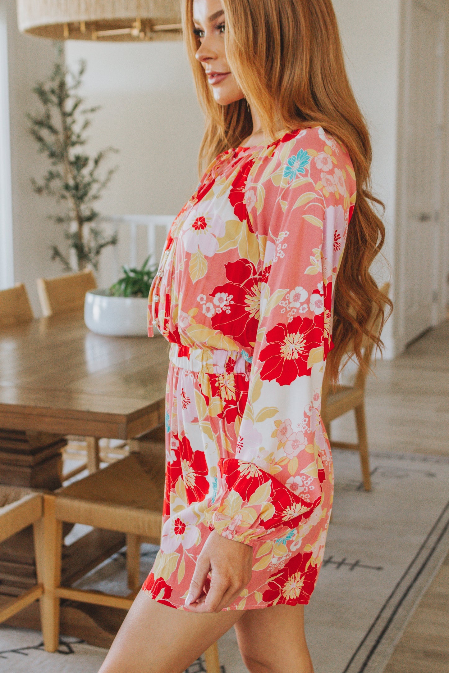 Rare Beauty Floral Romper - Simply Graced Mama