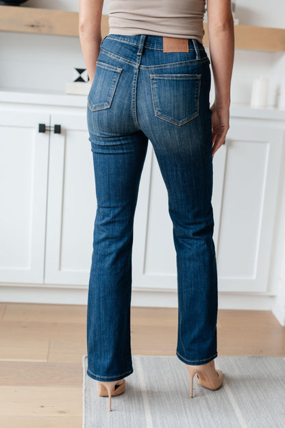 Ricki High Rise Pull On Slim Bootcut Jeans - Simply Graced Mama