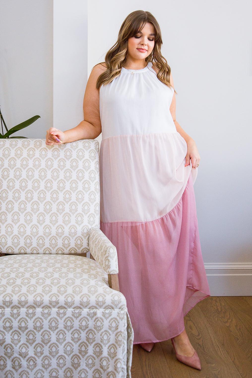 Rosè Maxi Dress - Simply Graced Mama