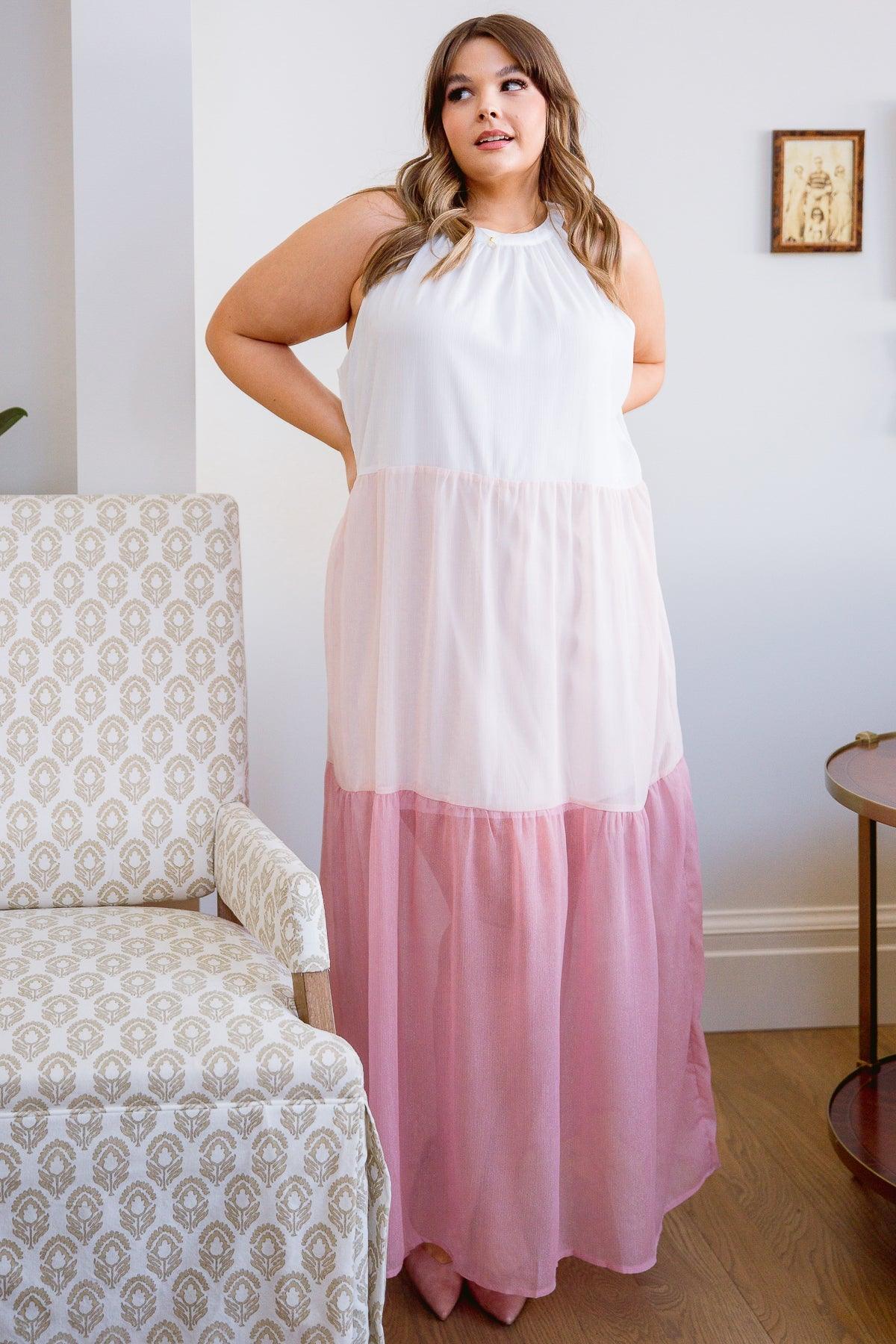 Rosè Maxi Dress - Simply Graced Mama