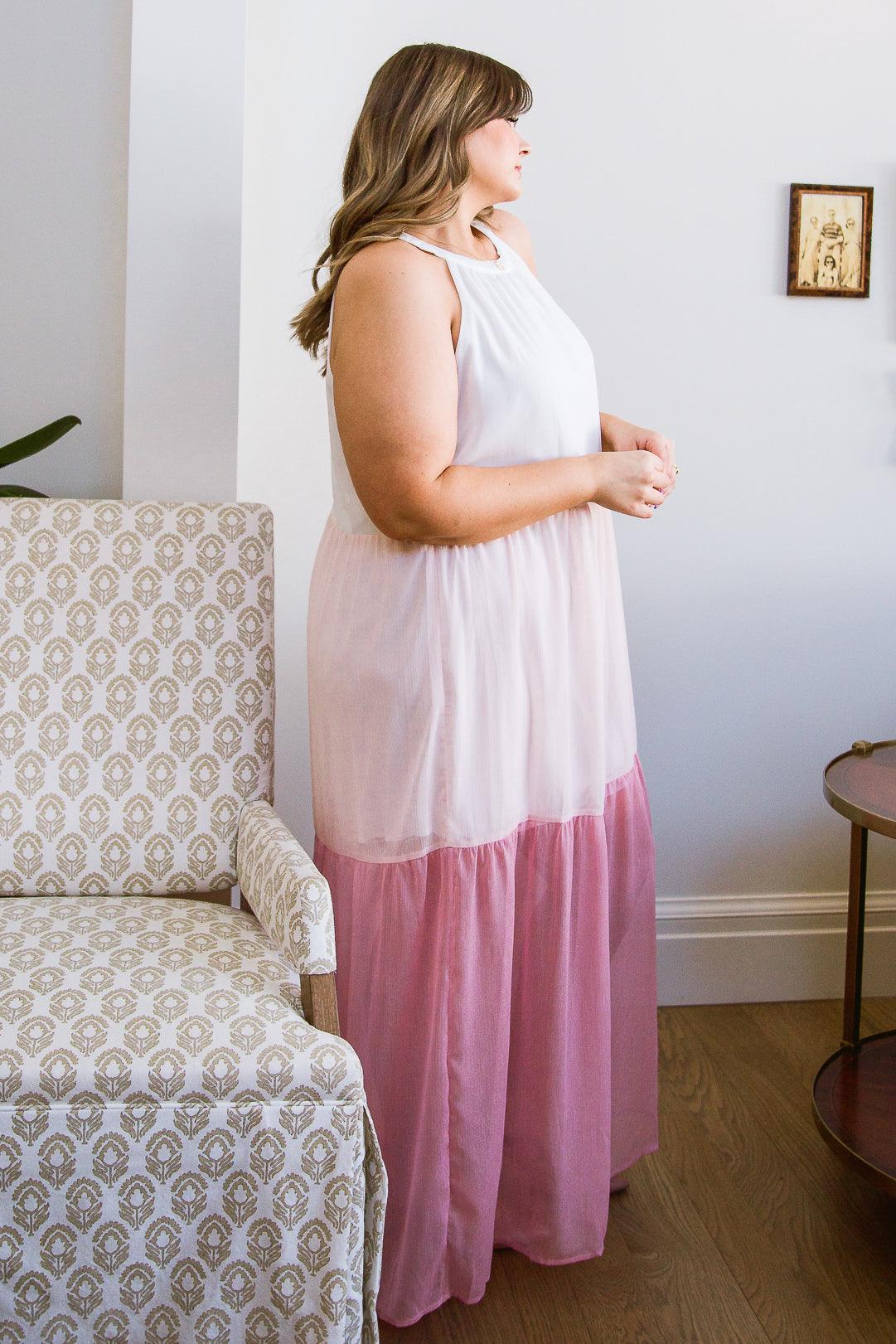 Rosè Maxi Dress - Simply Graced Mama