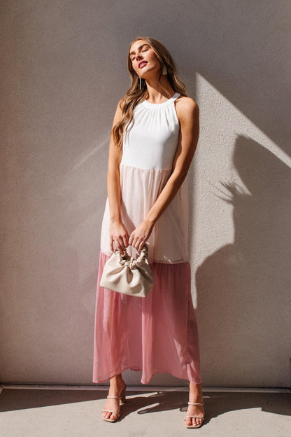 Rosè Maxi Dress - Simply Graced Mama