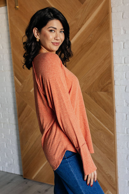 Rustic Charm Long Sleeve Top - Simply Graced Mama