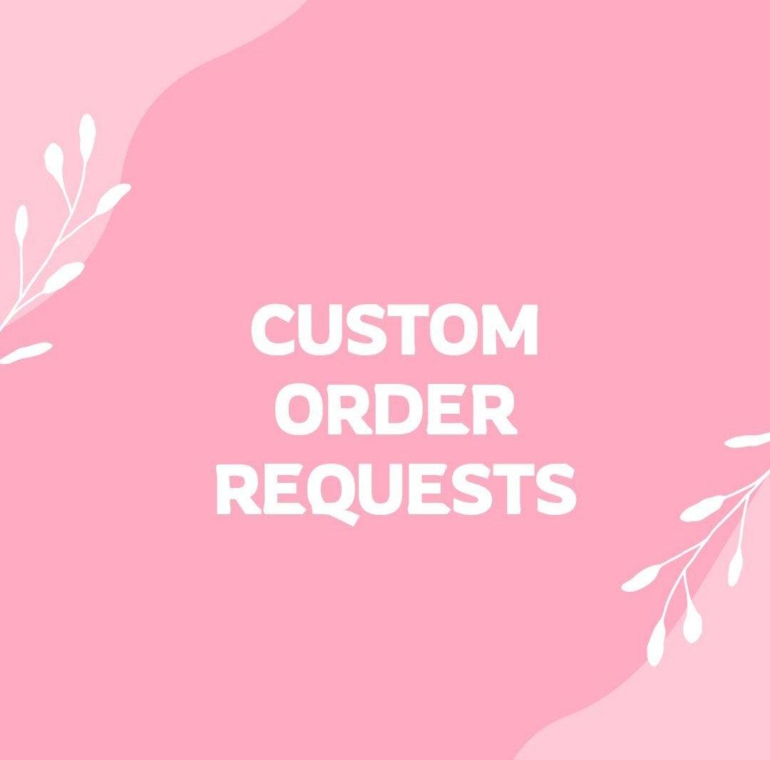 Custom Order Requests - Simply Graced Mama