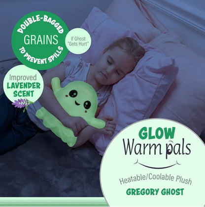 Gregory Ghost Glow-in-the-Dark Warm Pal - Simply Graced Mama