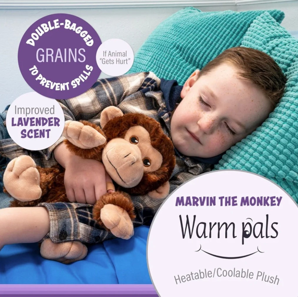 Marvin Monkey Warm Pal - Simply Graced Mama