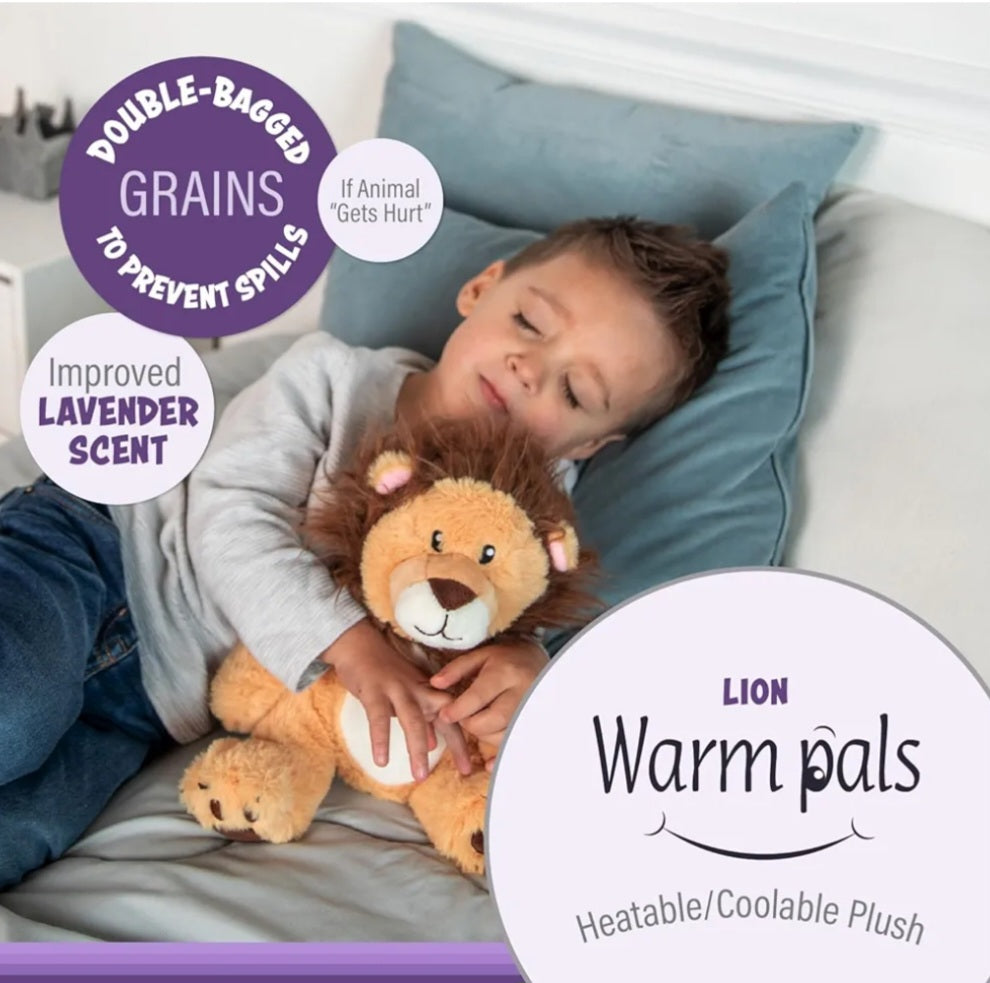 Louie Lion Warm Pal - Simply Graced Mama