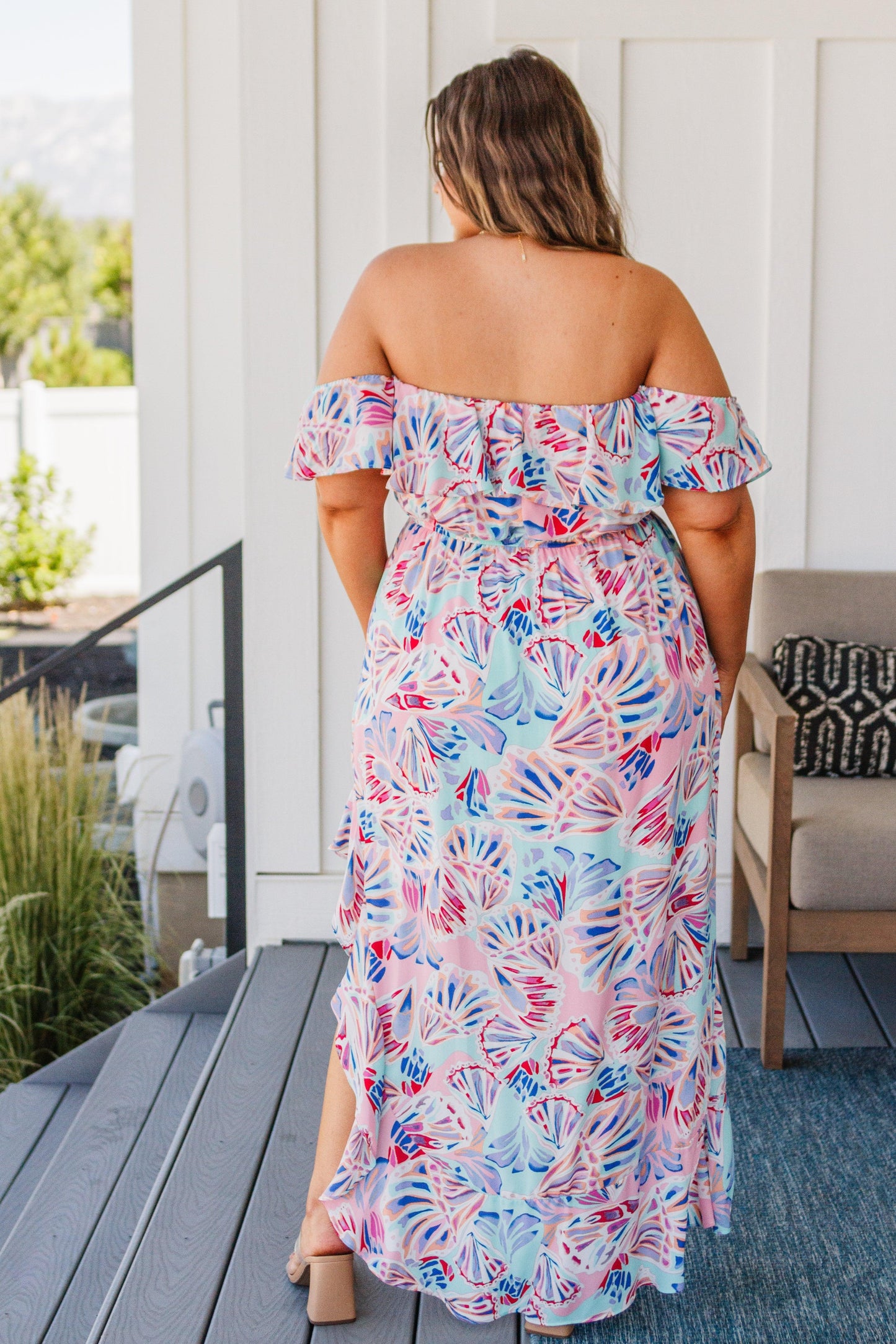 She Sells Sea Shells Maxi Dress - Simply Graced Mama