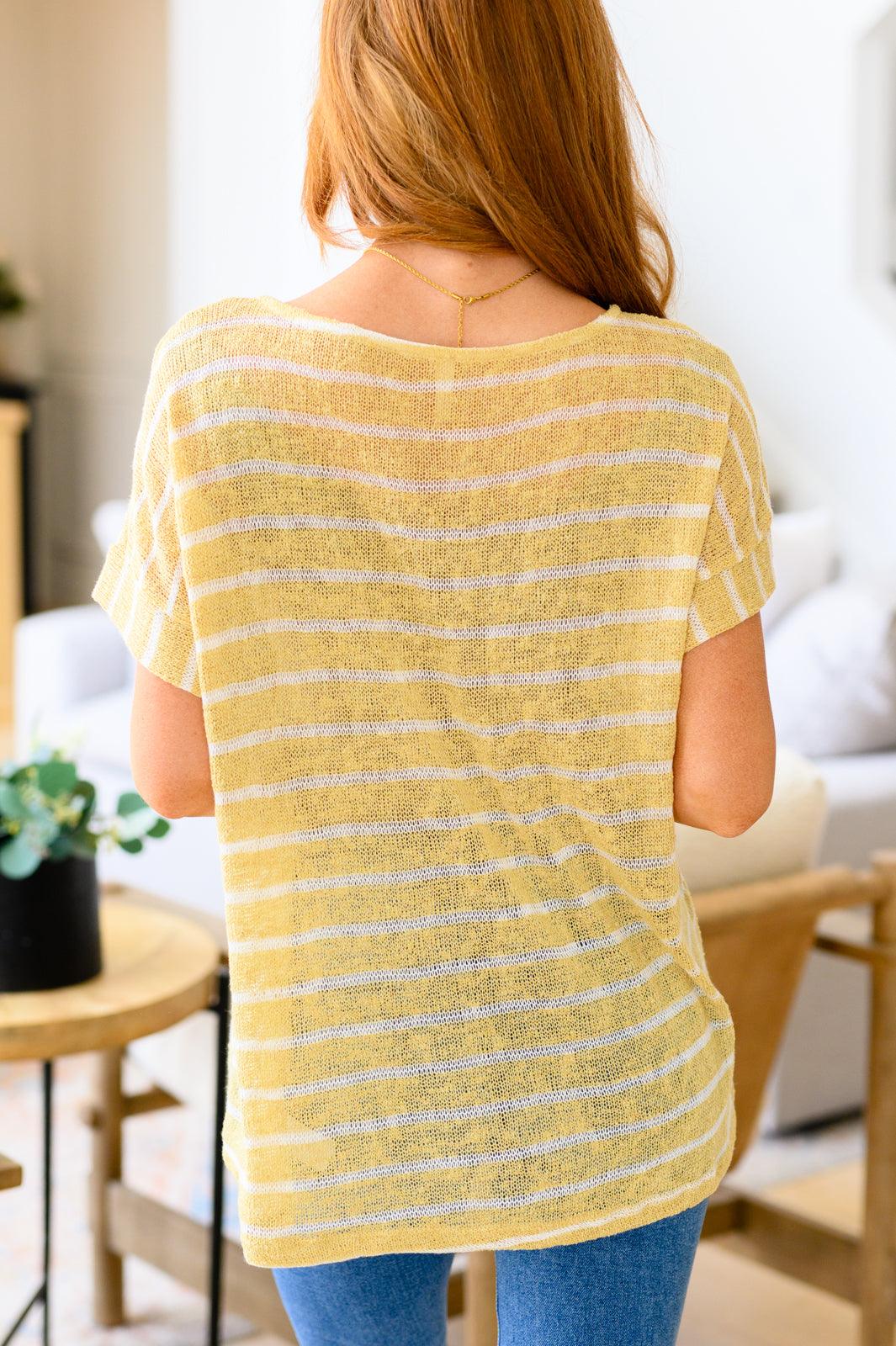 Simply Sweet Striped Top - Simply Graced Mama