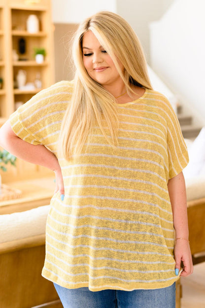 Simply Sweet Striped Top - Simply Graced Mama