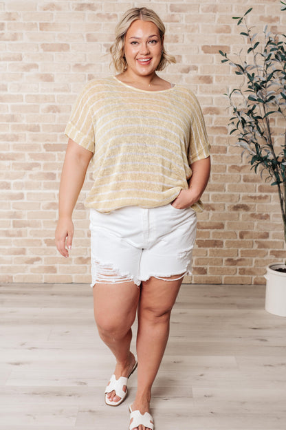 Simply Sweet Striped Top - Simply Graced Mama