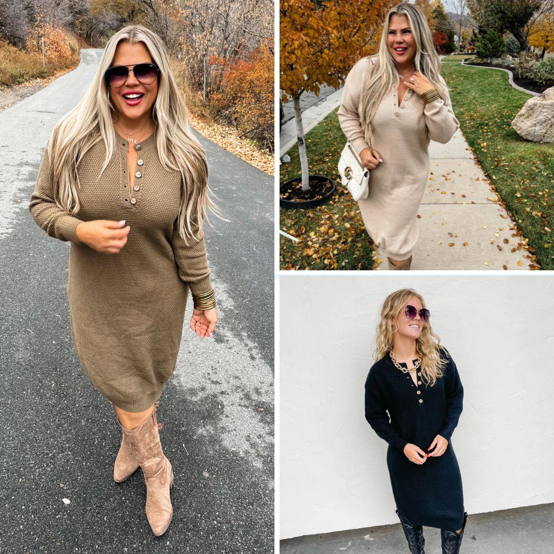 Lively Dress in Three Colors - Simply Graced Mama