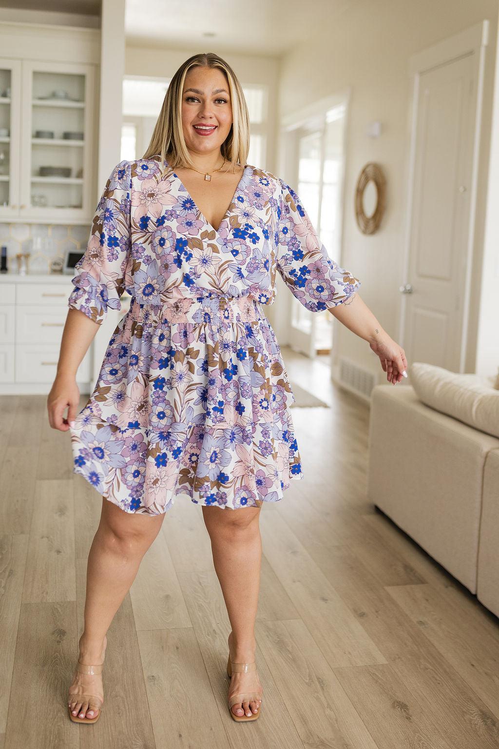 Summer Sonnet Floral Dress - Simply Graced Mama