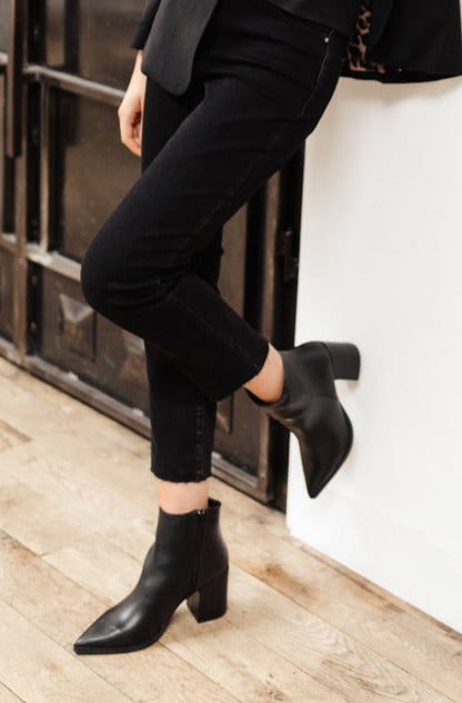 Amari Ankle Boots In Black - Simply Graced Mama