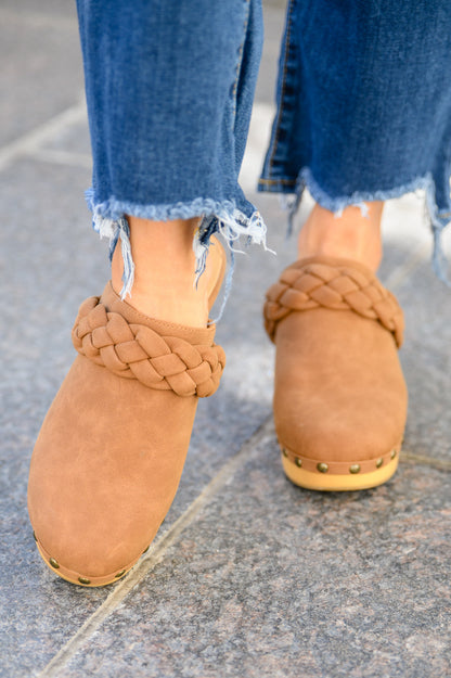 Taylor Braided Clogs In Brown - Simply Graced Mama