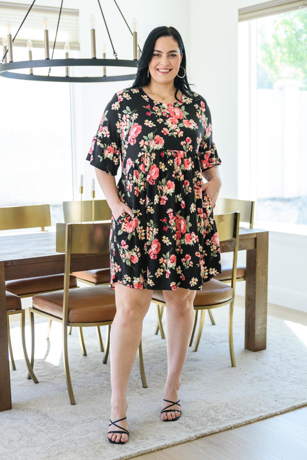 Tell Me Amore Floral Dress - Simply Graced Mama