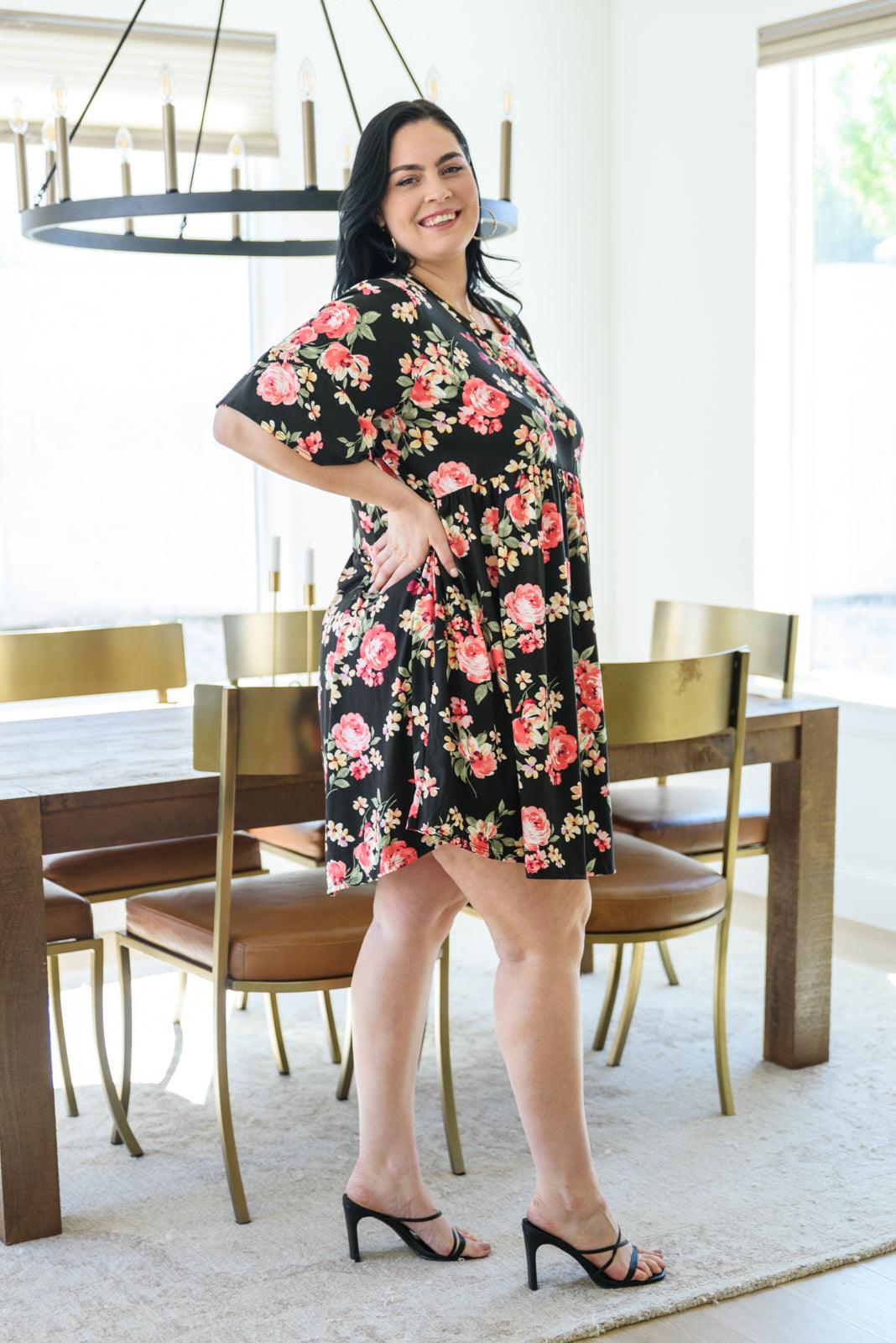 Tell Me Amore Floral Dress - Simply Graced Mama