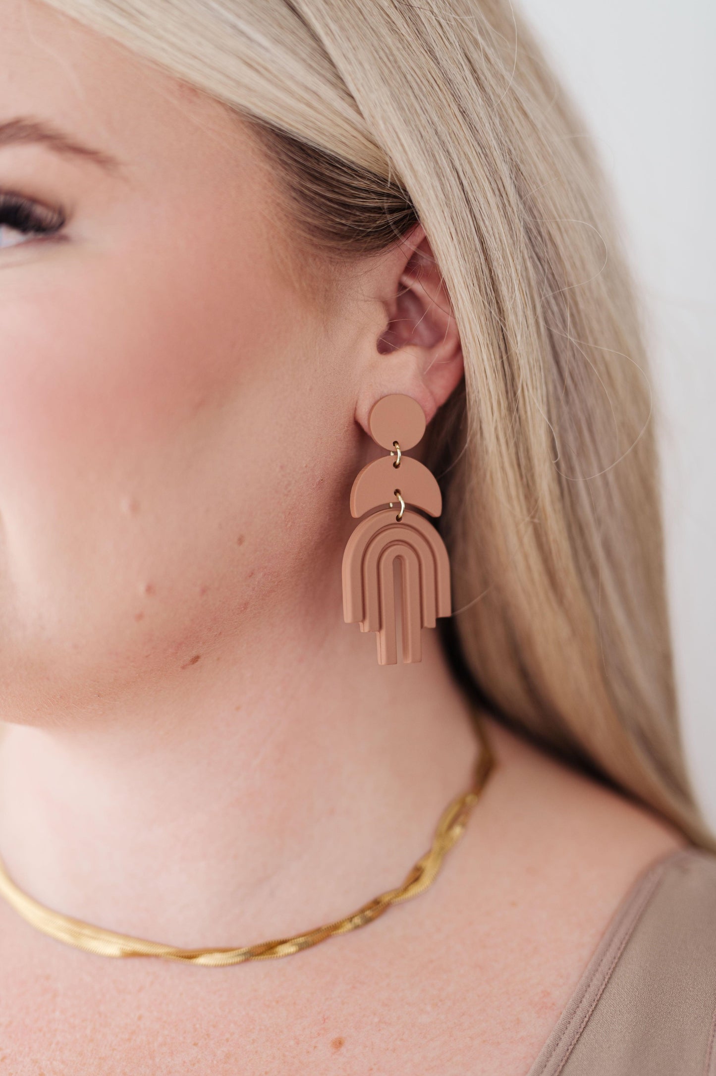 This Promise Earrings in Brown - Simply Graced Mama