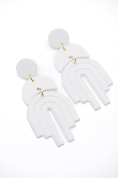 This Promise Earrings in Cream - Simply Graced Mama