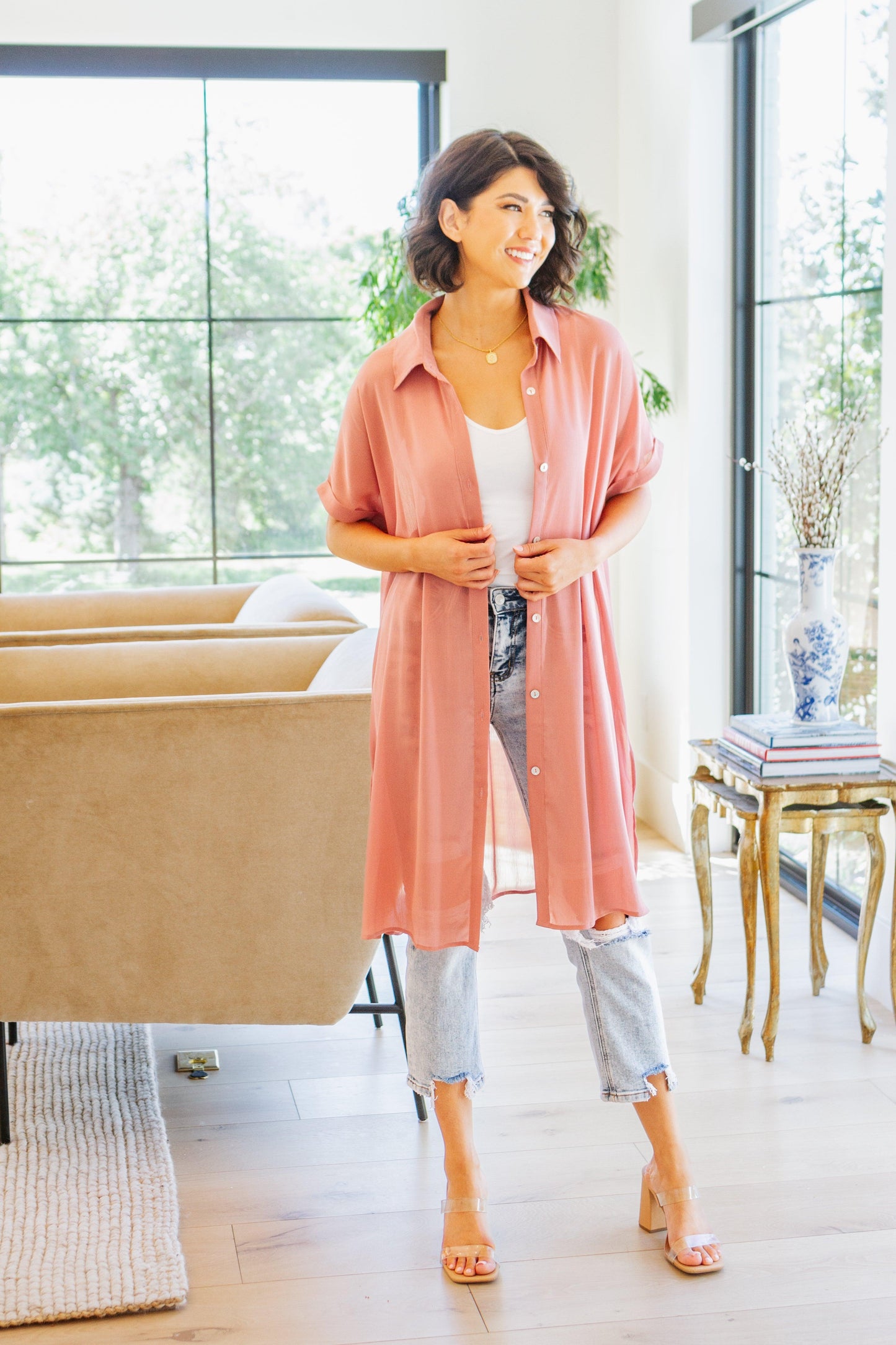 Timeless Appeal Shirtdress - Simply Graced Mama